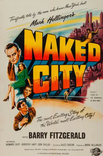 Poster to the movie "The Naked City" #1062450