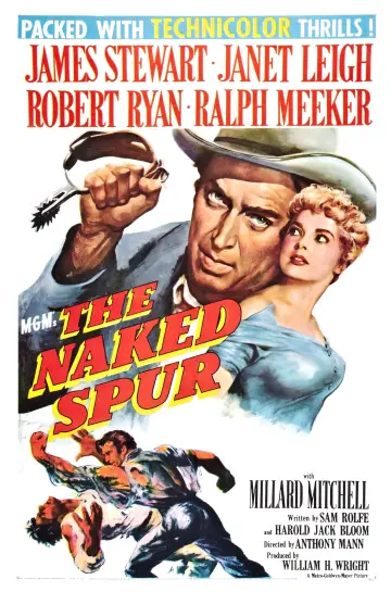 Poster to the movie "The Naked Spur" #422009