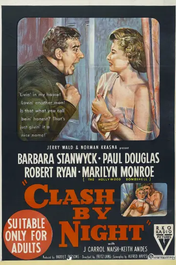 Poster to the movie "Clash by Night" #1117901