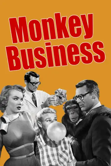 Poster to the movie "Monkey Business" #926934