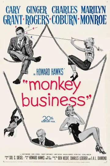 Poster to the movie "Monkey Business" #926940
