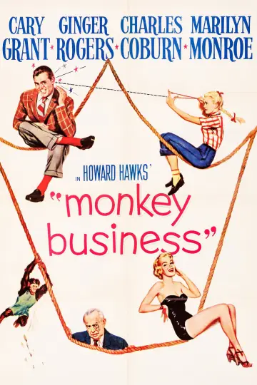 Poster to the movie "Monkey Business" #926947