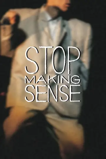 Poster to the movie "Stop Making Sense" #1199745