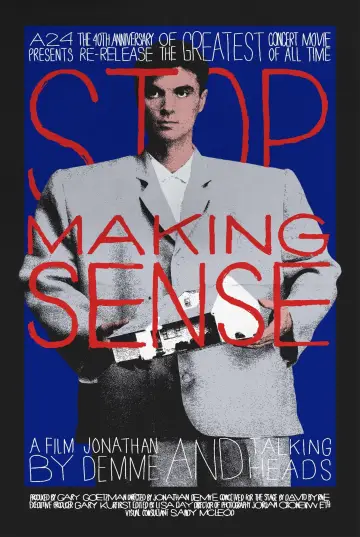 Poster to the movie "Stop Making Sense" #1199746