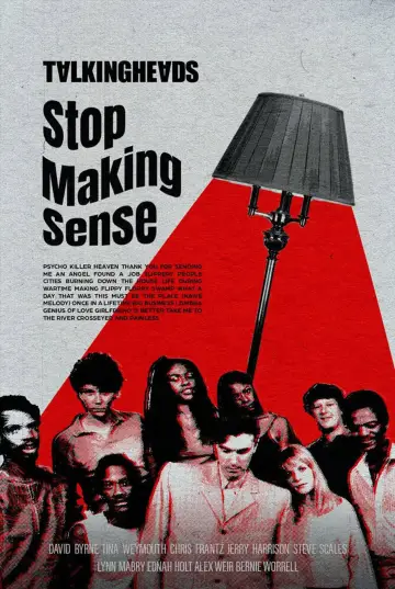 Poster to the movie "Stop Making Sense" #1199748