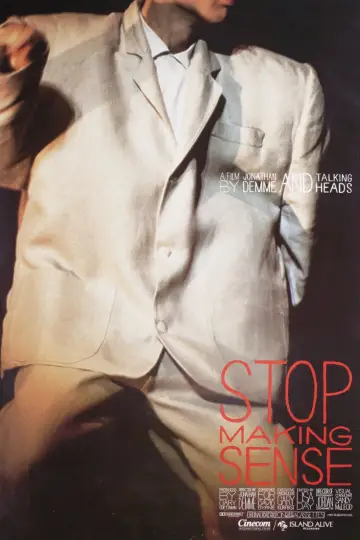 Poster to the movie "Stop Making Sense" #759106