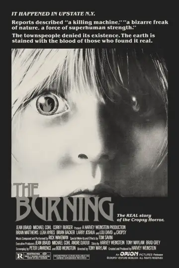 Poster to the movie "The Burning" #1186147