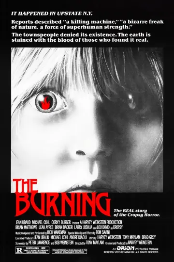 Poster to the movie "The Burning" #889560