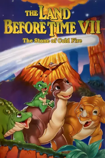 Poster to the movie "The Land Before Time VII: The Stone of Cold Fire" #1039631