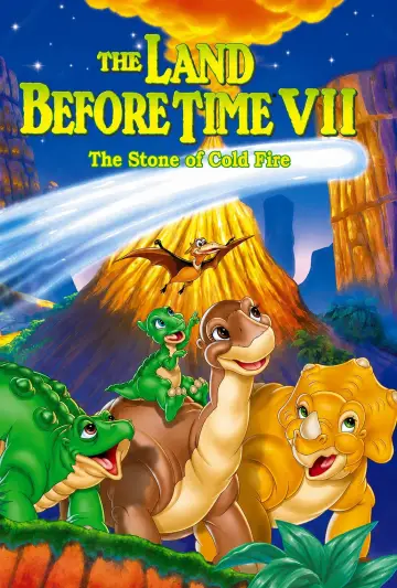 Poster to the movie "The Land Before Time VII: The Stone of Cold Fire" #1039633