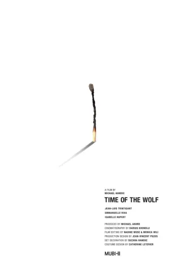 Poster to the movie "Time of the Wolf" #1088039