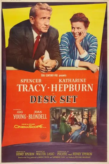 Poster to the movie "Desk Set" #1089036