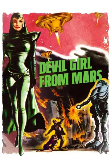 Poster to the movie "Devil Girl from Mars" #1147010