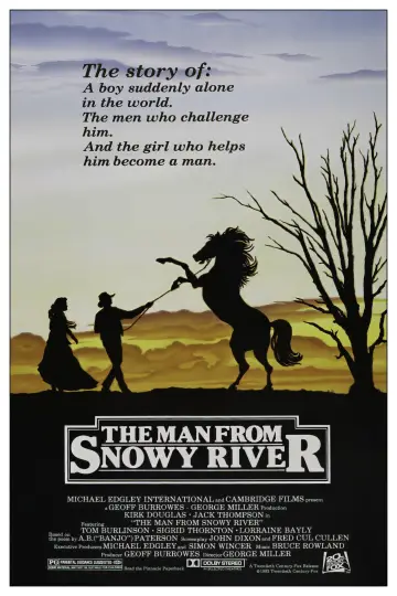 Poster to the movie "The Man from Snowy River" #1080917