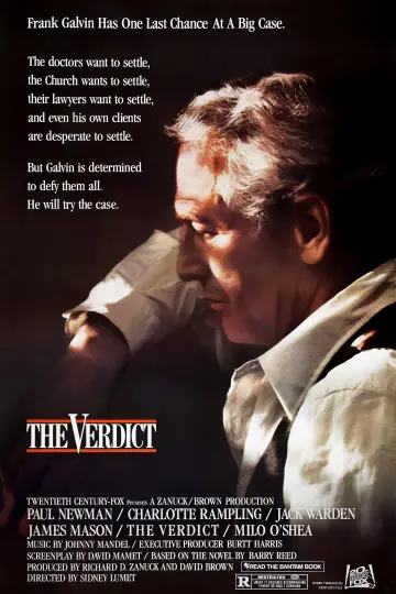 Poster to the movie "The Verdict" #935982