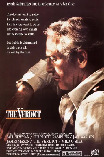 Poster to the movie "The Verdict" #935988