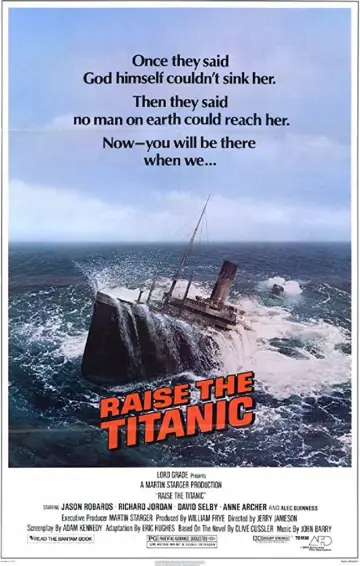 Poster to the movie "Raise the Titanic" #1076354