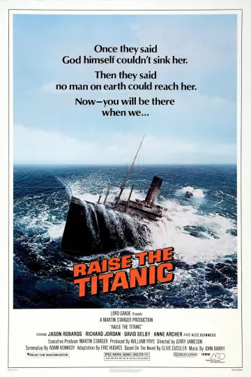 Poster to the movie "Raise the Titanic" #1076356