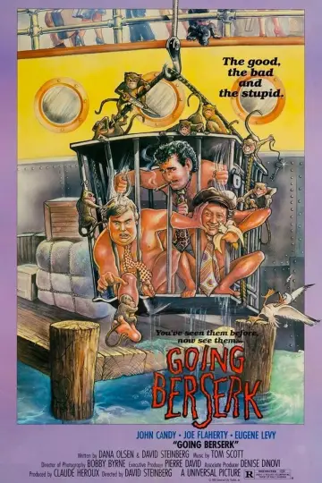 Poster to the movie "Going Berserk" #1110690