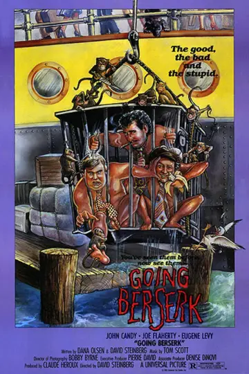Poster to the movie "Going Berserk" #1110693