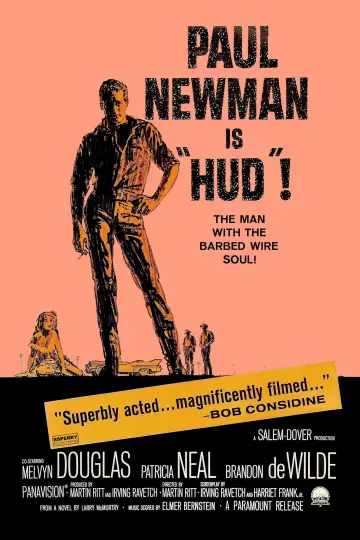 Poster to the movie "Hud" #344839