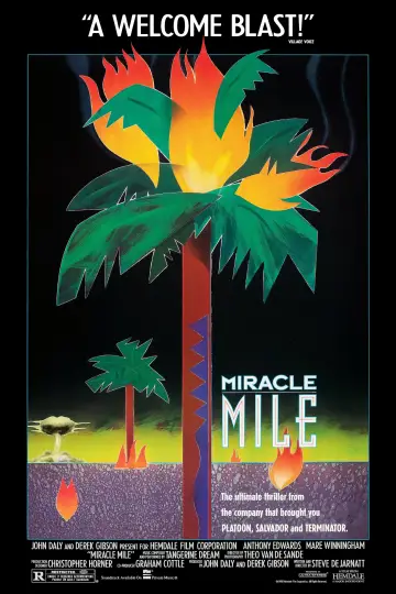 Poster to the movie "Miracle Mile" #875841