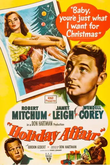 Poster to the movie "Holiday Affair" #1109989