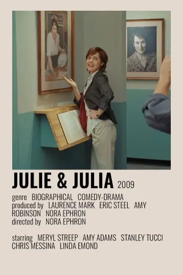 Poster to the movie "Julie & Julia" #712589
