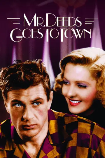 Poster to the movie "Mr. Deeds Goes to Town" #986624