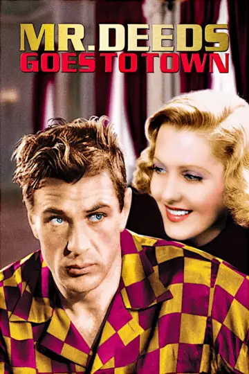 Poster to the movie "Mr. Deeds Goes to Town" #986625