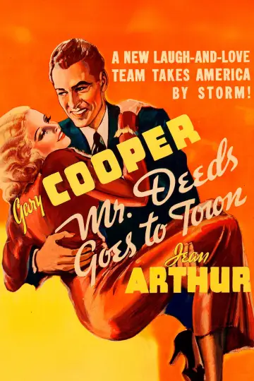 Poster to the movie "Mr. Deeds Goes to Town" #986628