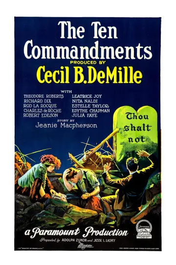 Poster to the movie "The Ten Commandments" #1052497