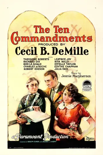 Poster to the movie "The Ten Commandments" #1052498