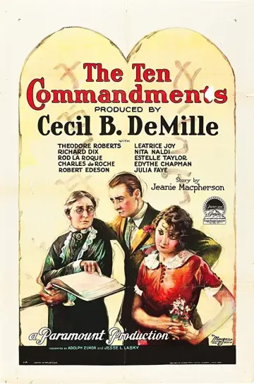 Poster to the movie "The Ten Commandments" #1052500