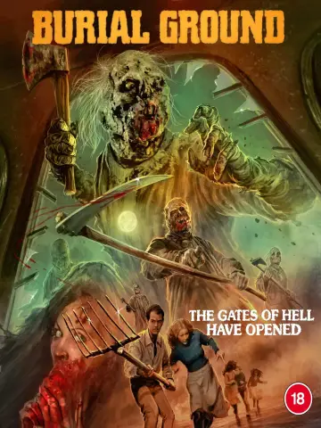Poster to the movie "Burial Ground" #1029237