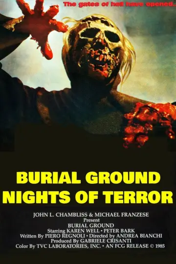 Poster to the movie "Burial Ground" #1029238