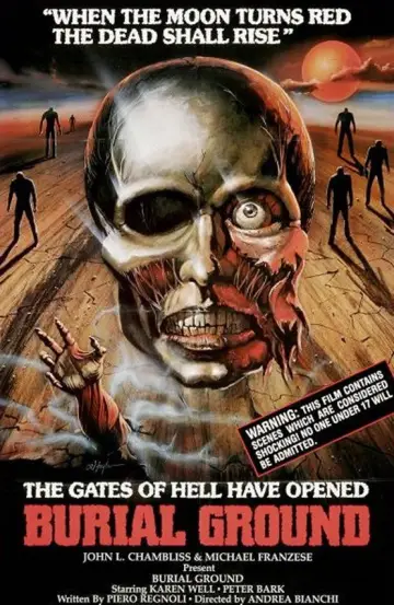 Poster to the movie "Burial Ground" #1029239