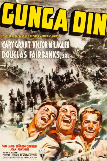 Poster to the movie "Gunga Din" #1103691