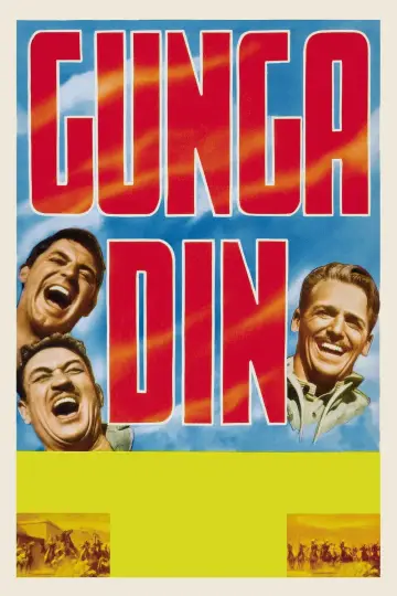 Poster to the movie "Gunga Din" #1103694