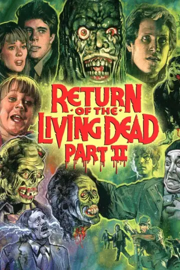 Poster to the movie "Return of the Living Dead Part II" #979897