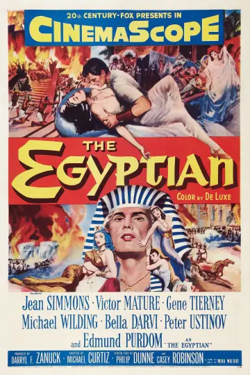 Poster to the movie "The Egyptian" #1074230