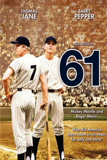 Poster to the movie "61*" #1066665
