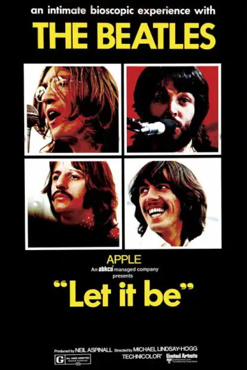 Poster to the movie "Let It Be" #1107342
