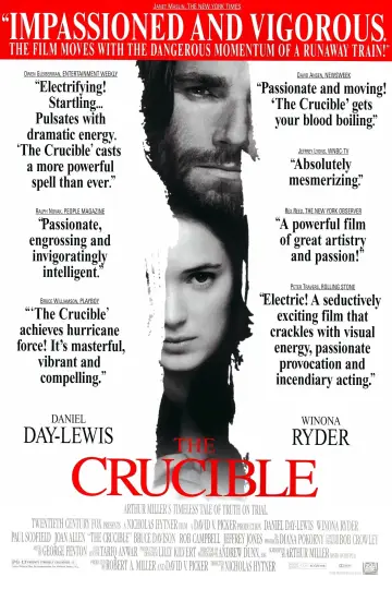 Poster to the movie "The Crucible" #903198