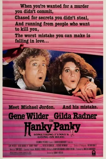 Poster to the movie "Hanky Panky" #1110557