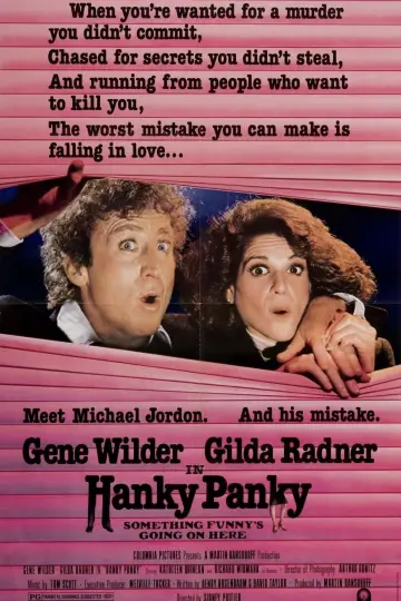Poster to the movie "Hanky Panky" #1110559