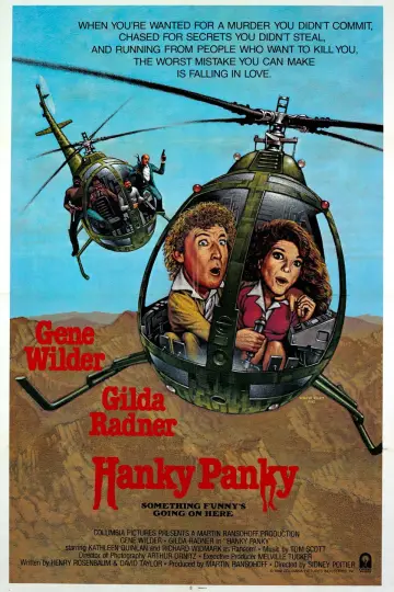 Poster to the movie "Hanky Panky" #1110562