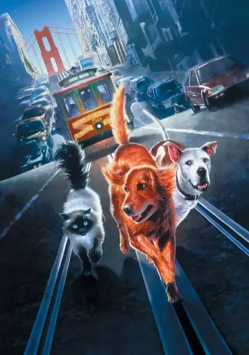 Poster to the movie "Homeward Bound II: Lost in San Francisco" #449796