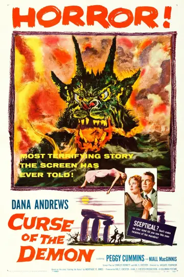 Poster to the movie "Night of the Demon" #1023808