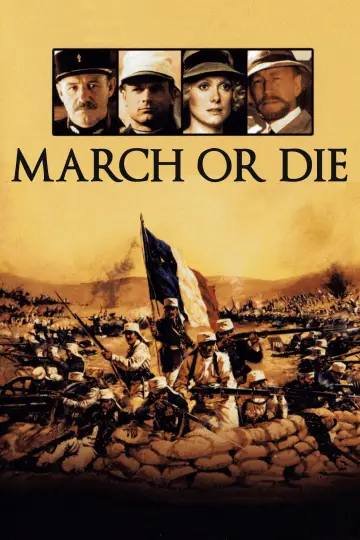 Poster to the movie "March or Die" #1095117